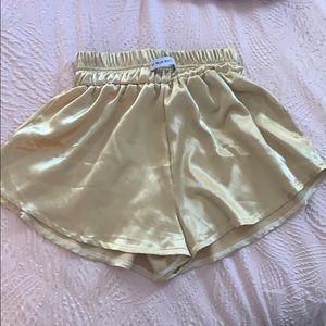 My Mum Made It Gold Shorts